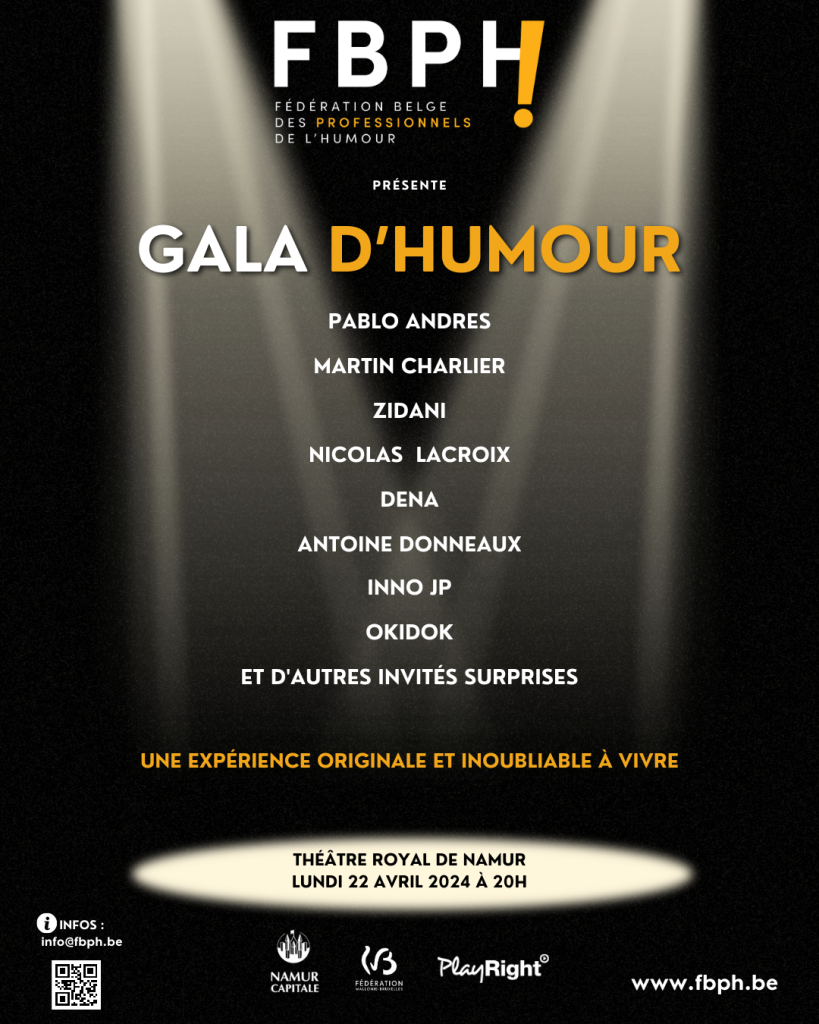 Affiche Gala Namur 2024