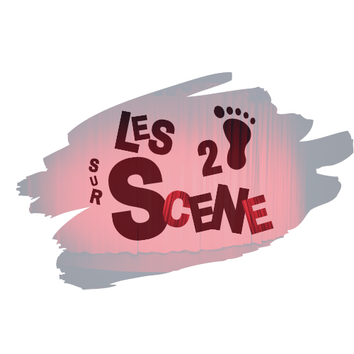 Logo Les 2 Pieds Sur Scene Fond Transparent