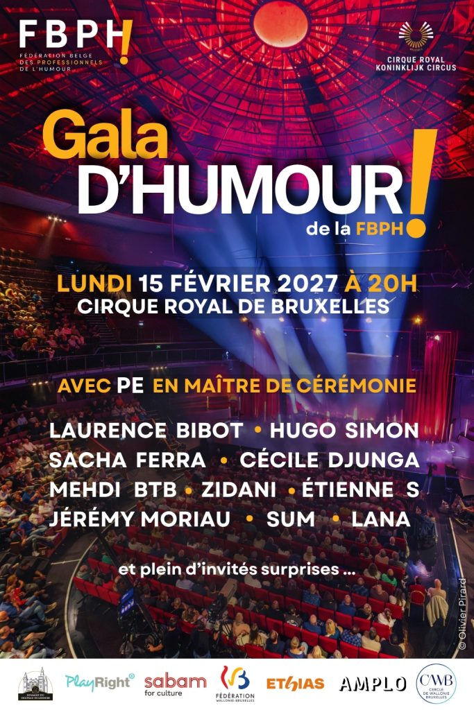 Affiche 1024 1536 Px (tabloïde) Gala D’humour 2027